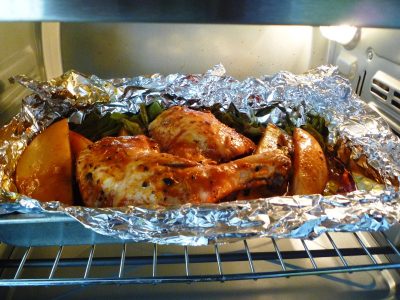 pollo adobado al horno