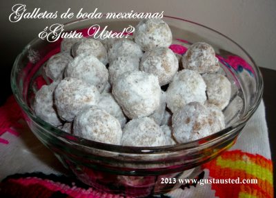galletas de boda mexicanas