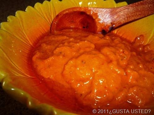 Gusta Usted | SALSA DE CACAHUATE CON CHILPAYA O CHILTECPÍN (CHILTEPIN)