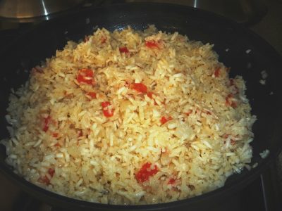 arroz pintadito mi receta